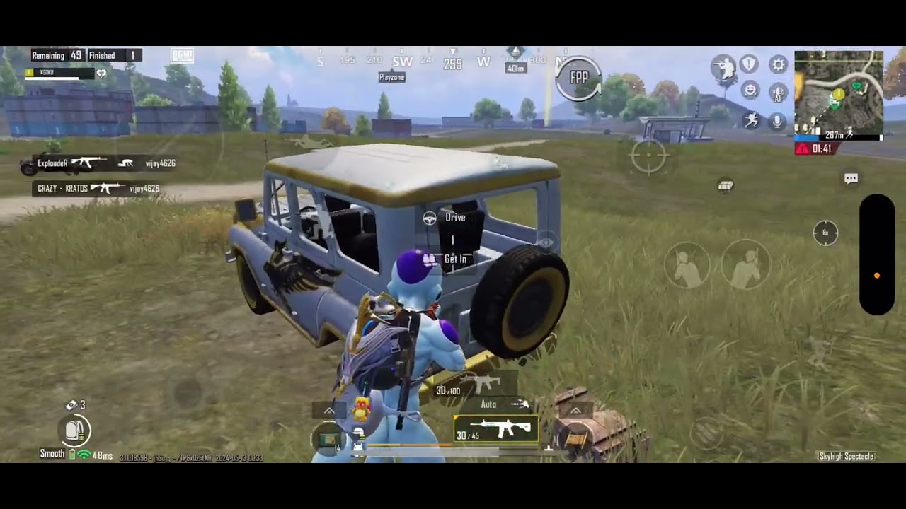 battleground mobile India new update gameplay ! intense 1v4 clutches 🥵🥵! Bgmi India