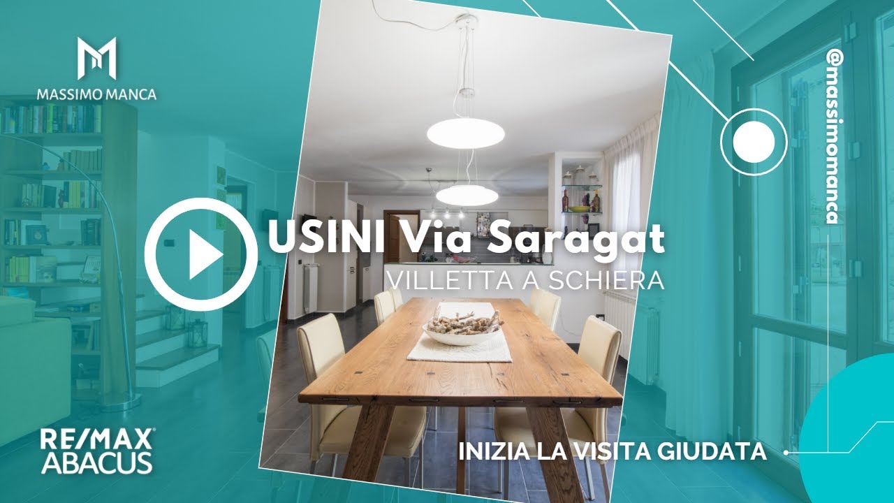 Recente villetta a schiera pronta da abitare in vendita ad Usini in Via Saragat