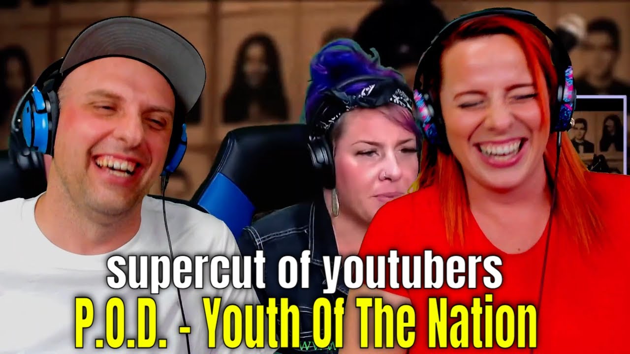 Supercut of Youtubers reacting to P.O.D. - Youth Of The Nation (Official Music Video) Reactions