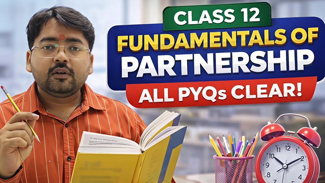Previous year questions of fundamentals of partnership