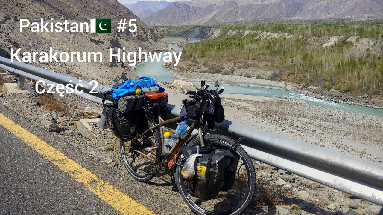 Zimowa Wyprawa Rowerowa 2023 - Pakistan 5  Karakorum Highway Napięta sytuacja przy granicy z Chinami
