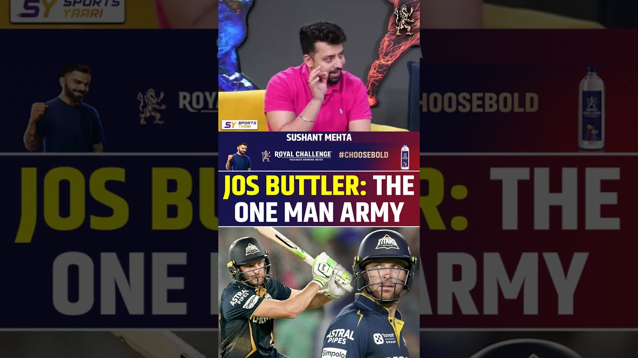 JOS BUTTLER THE ONE MAN ARMY 🔥#josbuttlerbatting #buttler #ipl2025 #gtvssrh #srh #gujarattitans