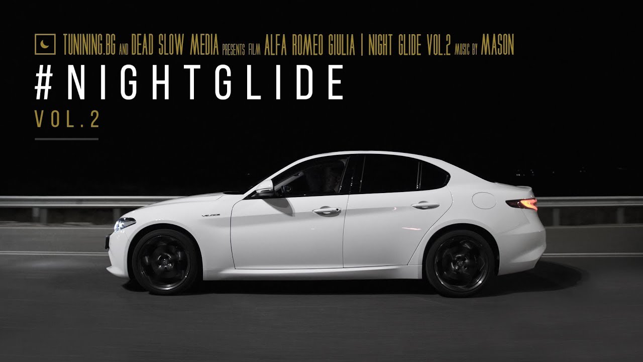 Alfa Romeo Giulia | Night Glide 4K