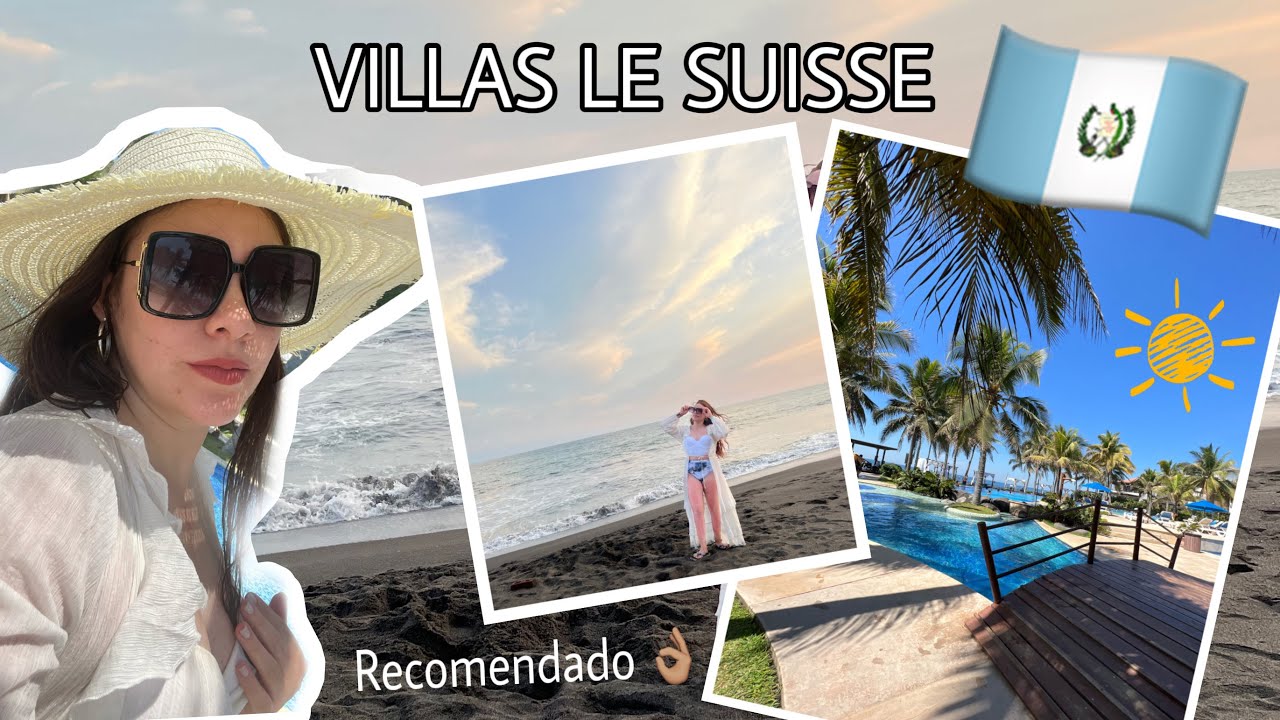 ME SORPRENDIÓ ESTE LUGAR! 🤩🌊🇬🇹📍 Monterico, santa Rosa (villas le suisse) **vale la pena**