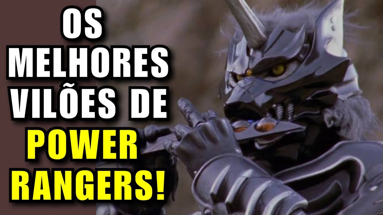 TOP 10 MELHORES VILÕES DE POWER RANGERS DE TODOS OS TEMPOS!
