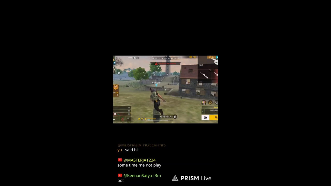 solo free fire rank push live