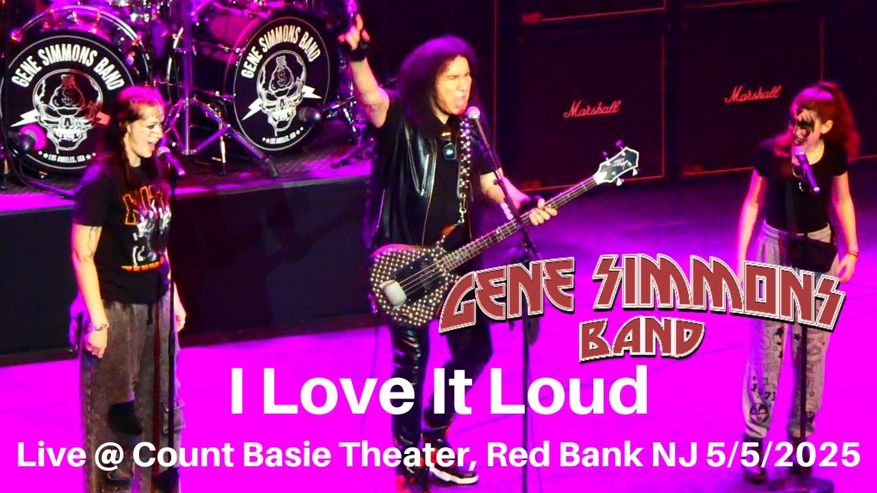 Gene Simmons Band - I Love It Loud (KISS) LIVE @ Count Basie Theater Red Bank NJ 5/5/2025