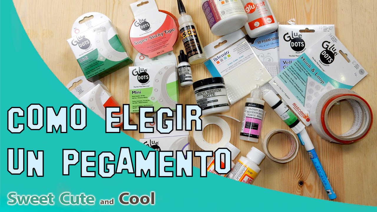 🟪 Scrapbooking Desde Cero: Cap 2. Que Pegamentos Usar y Como Utilizarlos 😉