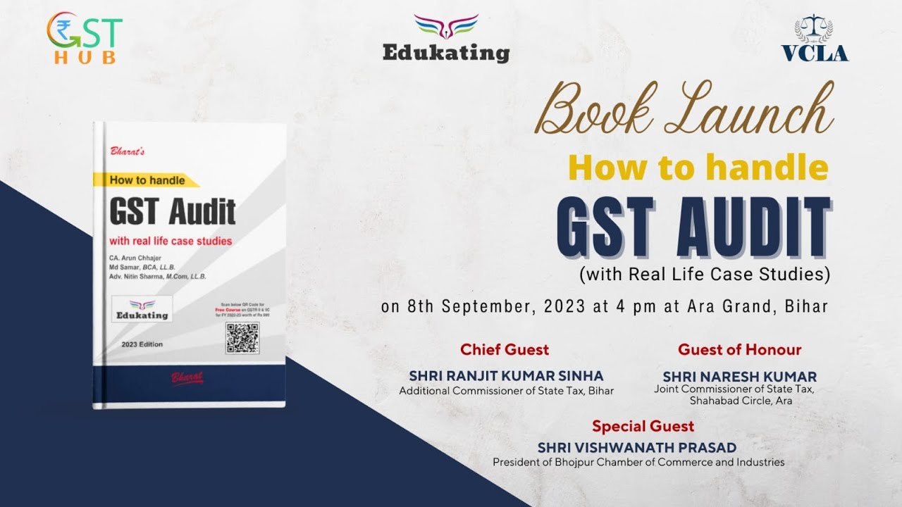 Book Launch GST AUDIT at Grand Hotel Ara