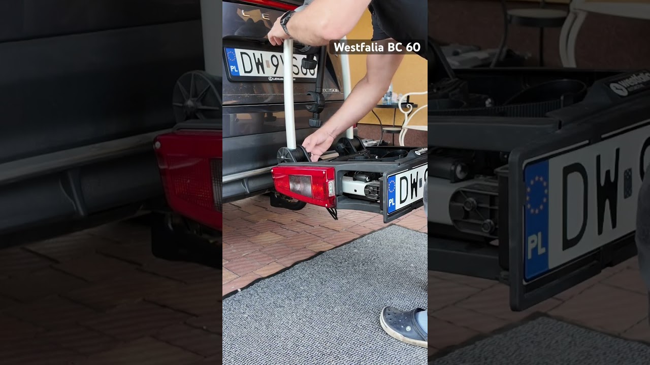 Platforma rowerowa Westfalia BC 60 #short #shortsvideo #westfalia #bc60 #bagaznik #rowery
