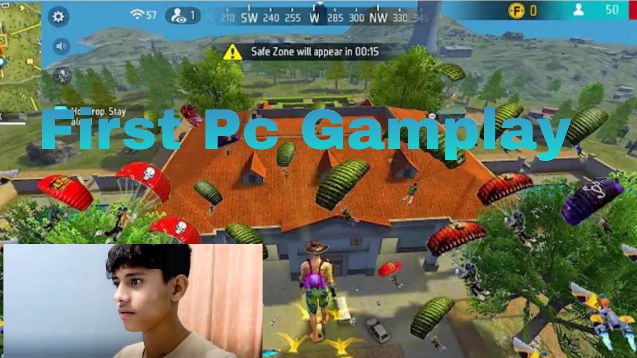 Playing Free Fire First Time In Pc😍🔫||Free Fire|| ||Br-Ranked||