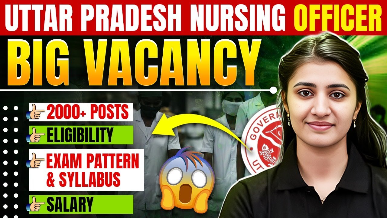 UPUMS Staff Nurse Vacancy 2026 | 2000+ Posts | Nursing Officer New Vacancy | Nursing Upcoming Jobs