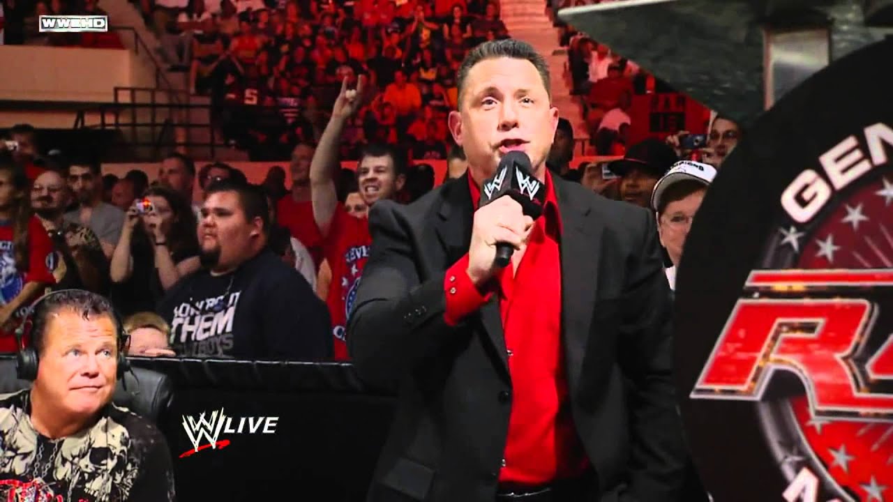 WWE Raw: Michael Cole SHUT UP!!! [HD]