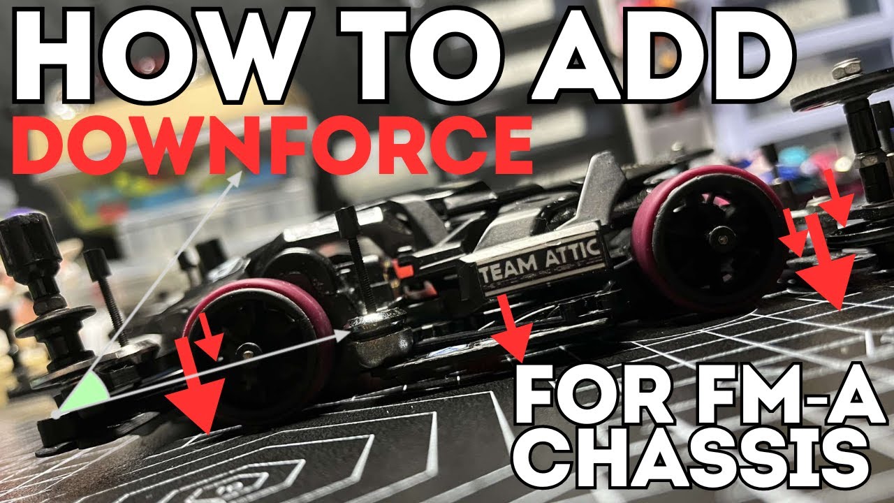 How to add downforce for FM-A CHASSIS (Tutorial for beginners)