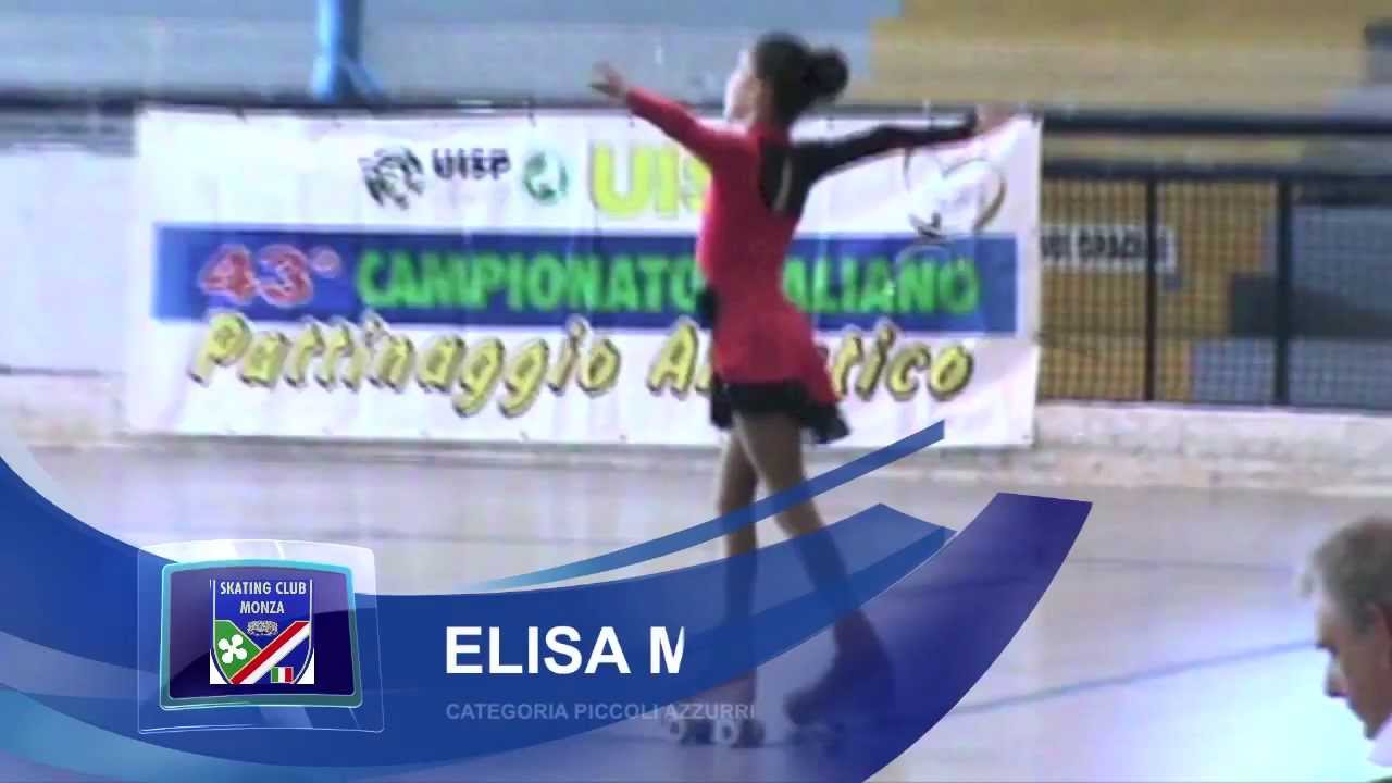 FOLLONICA 2013 -CAMPIONATO NAZIONALE - ELISA MARZANO - SKATING CLUB MONZA