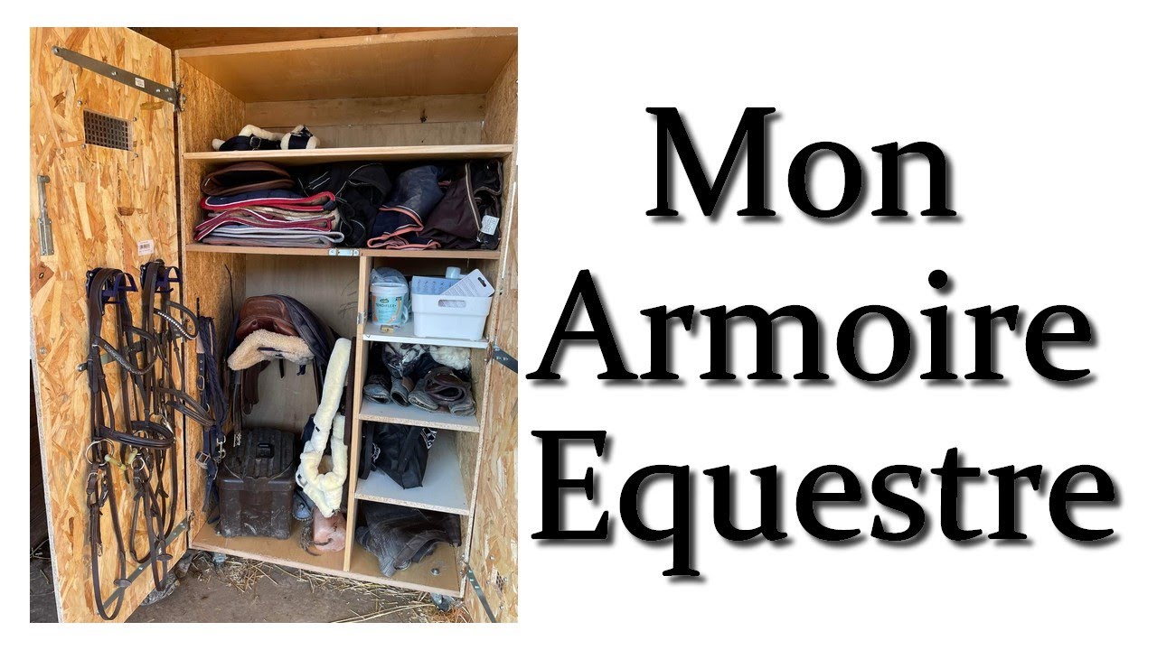 Aménagement et organisation de mon armoire équestre [Partie 2]
