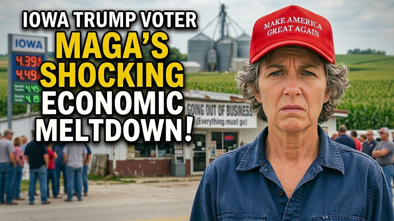 IOWA TRUMP VOTER Regret: MAGA Supporters Shocking Economic Meltdown!