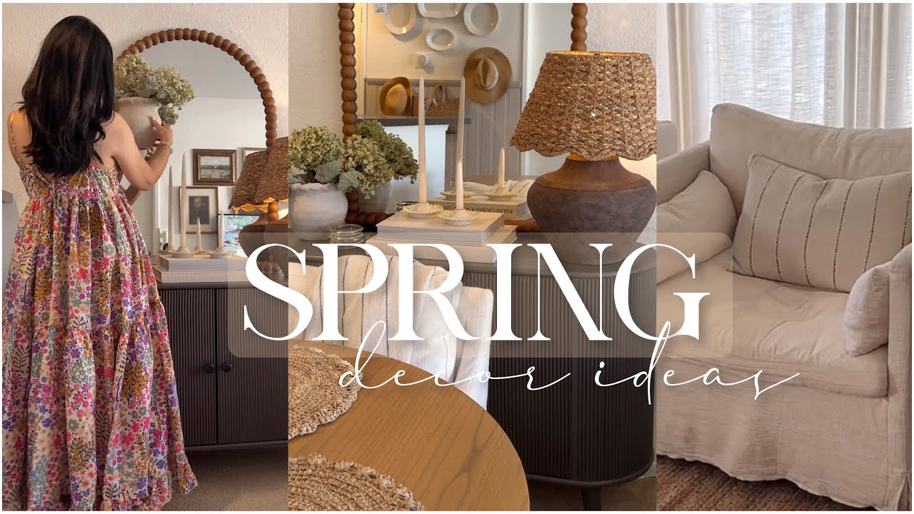 SPRING DECOR | decorate with me for spring | pequeños cambios en mi hogar!🪴🪿🌻