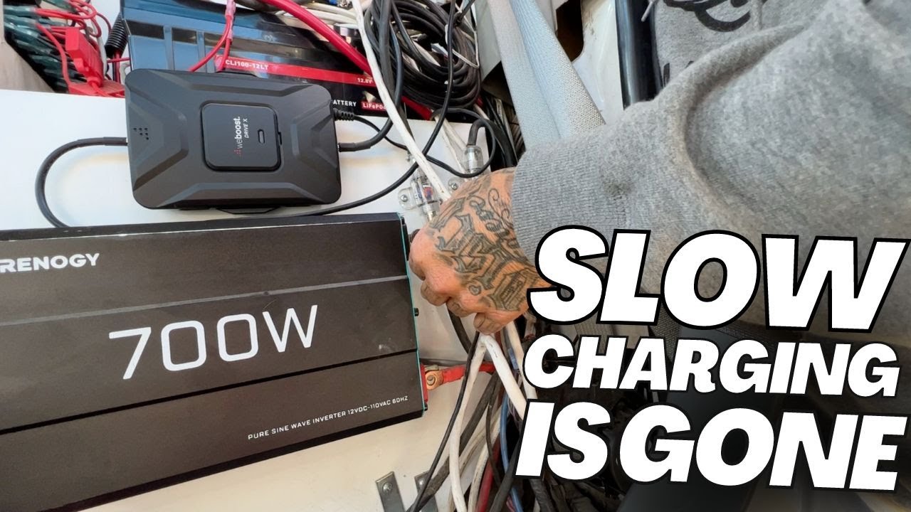 Camped Out OFF GRID Upgrading The ON-GRID Charging System | VAN LIFE