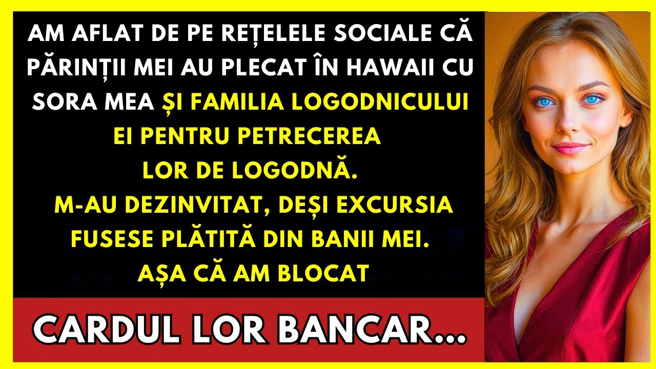 Am Aflat Pe Rețele Că Părinții Au Plecat În Hawaii Cu Sora Mea Și Familia Logodnicului