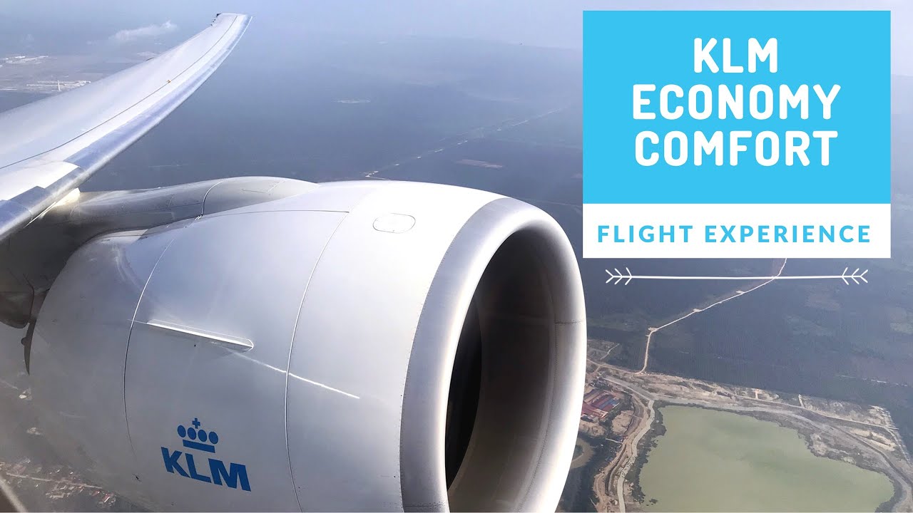 KLM Economy Comfort Seat on Boeing 777-300ER | KL809 from Kuala Lumpur to Jakarta