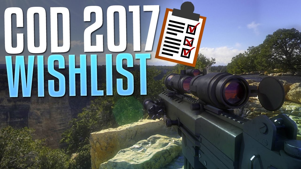 CoD 2017 Wishlist! (MWR Gameplay Commentary)