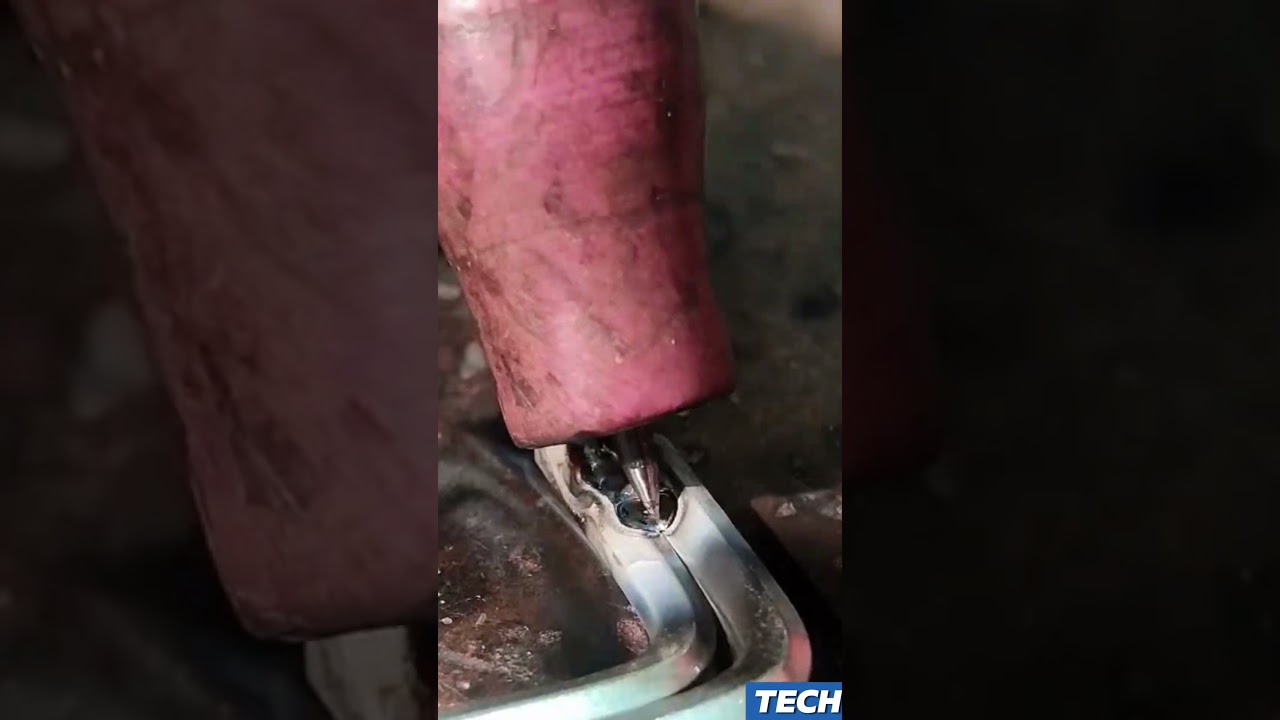 Metal Fusion! Watch This Perfect Weld Between Two Pins