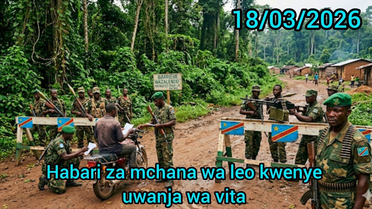 18/03 HIZI HAPA HABARI ZA KWELI MCHANA WA LEO KUTOKA KWENYE UWANJA WA VITA UVIRA/SANGE PLAINE YOTE 