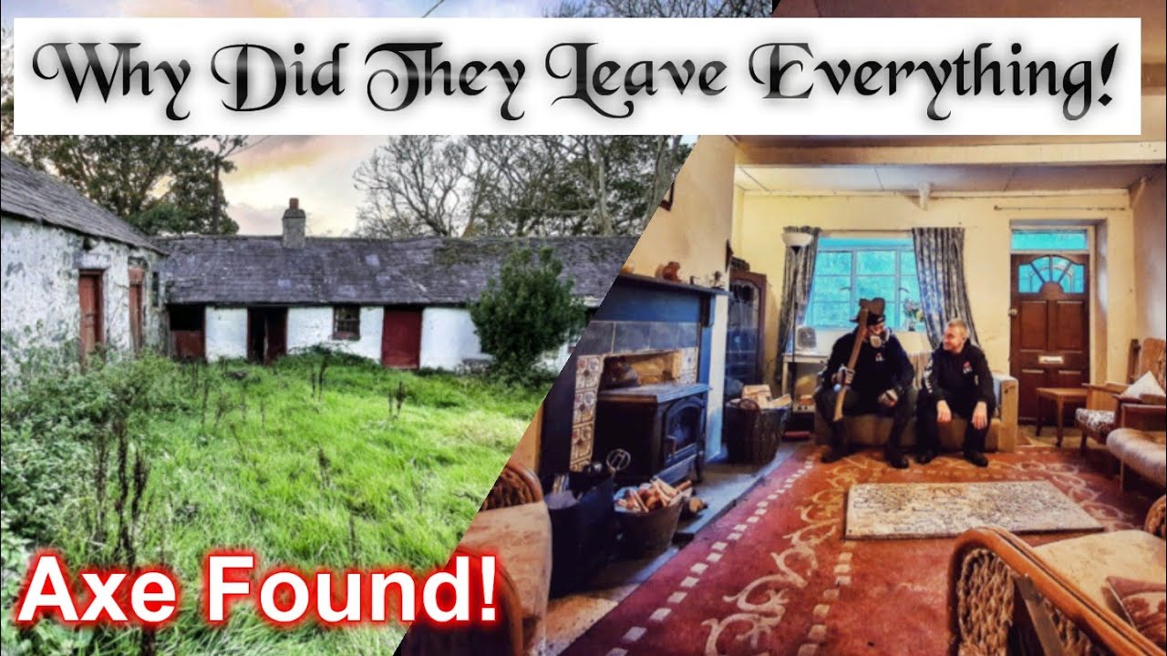 We Found an Abandoned House in the woods completely off grid! | Power still on, creepy place!