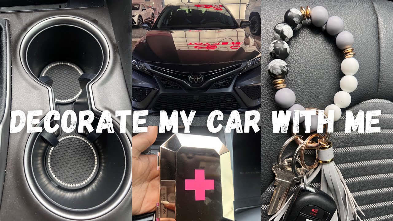 DECORATE MY CAR WITH ME | Lexus Paradise