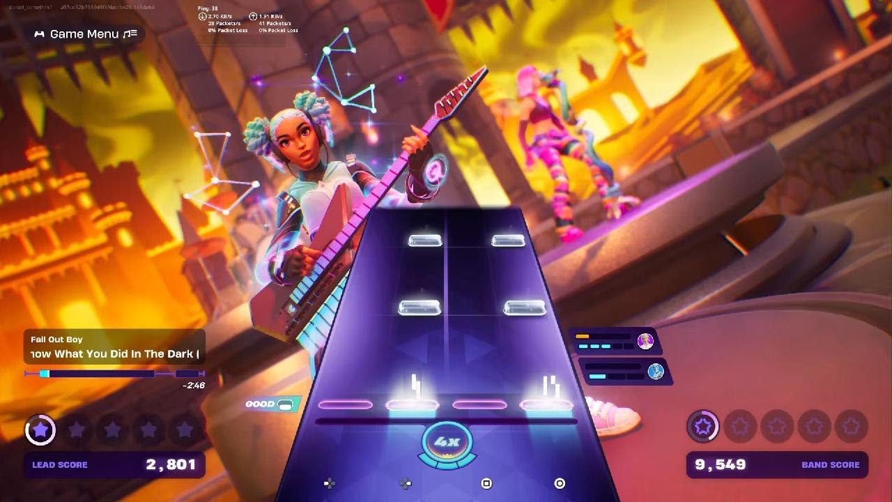 light em up but synthwave shreds and cat holloway sings