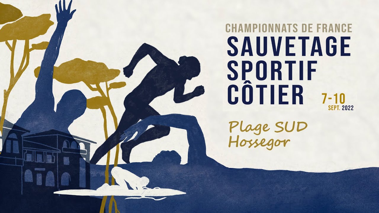 Championnat France 2023, Hossegor. Sauvetage Côtier