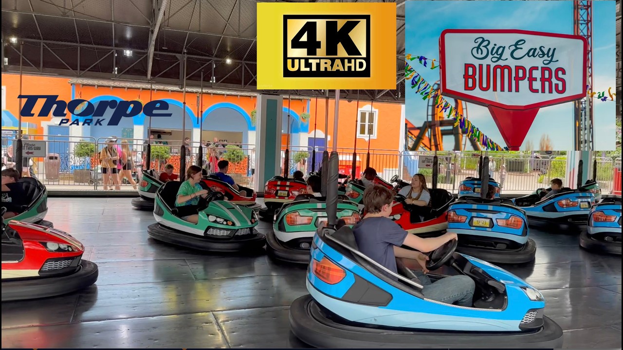 Big Easy Bumpers in 4K -  Thorpe Park Resort