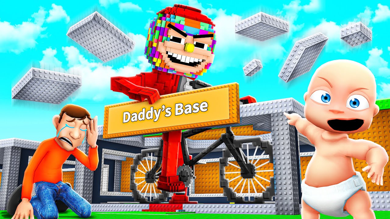 I Made My Daddy's Brainrots HUGE to Prank Him! (Steal a Brainrot)