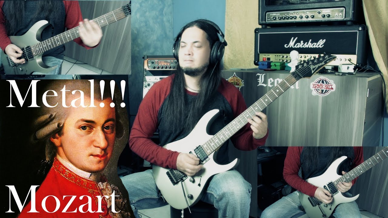 Mozart Rondo Alla Turca Turkish March in Metal! by Edgar Hira | on Electric Guitar