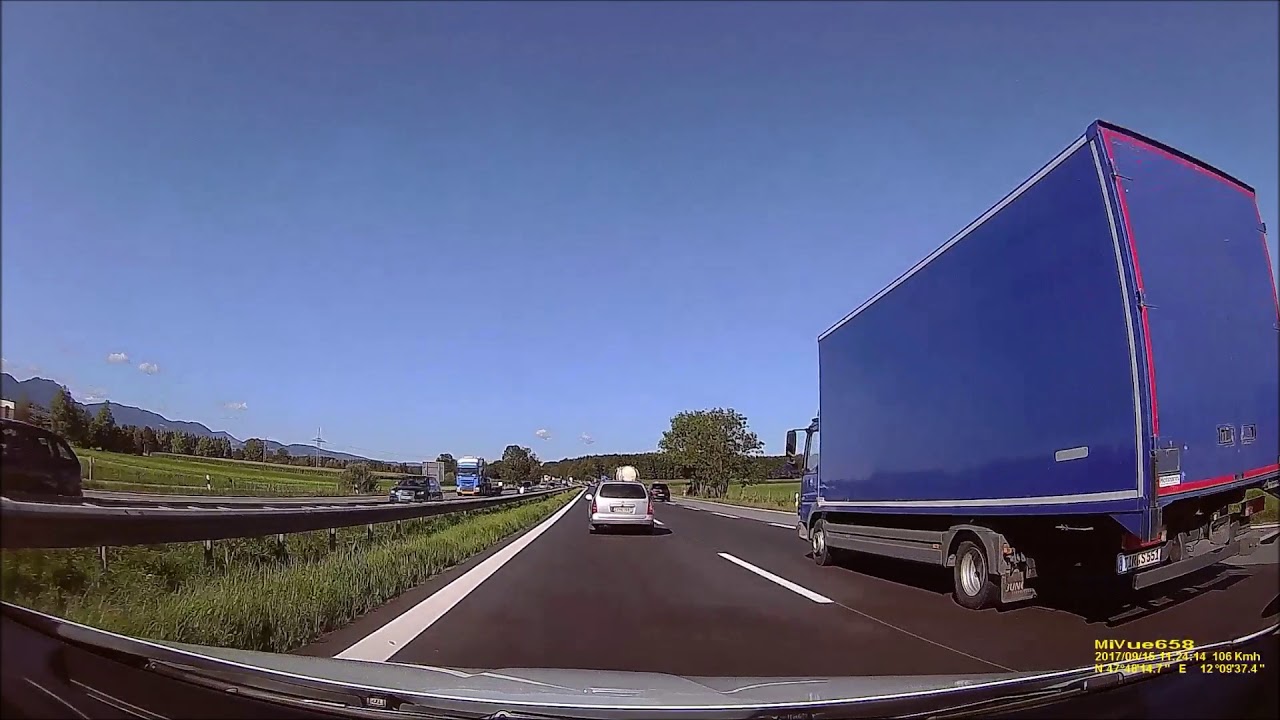 Driving from A8 Chiemsee to Kreuz München Süd