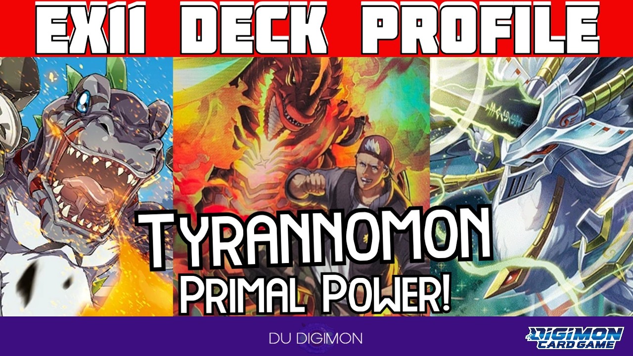 PRIMAL POWER!!!! // EX11 Dinomon Deck Profile