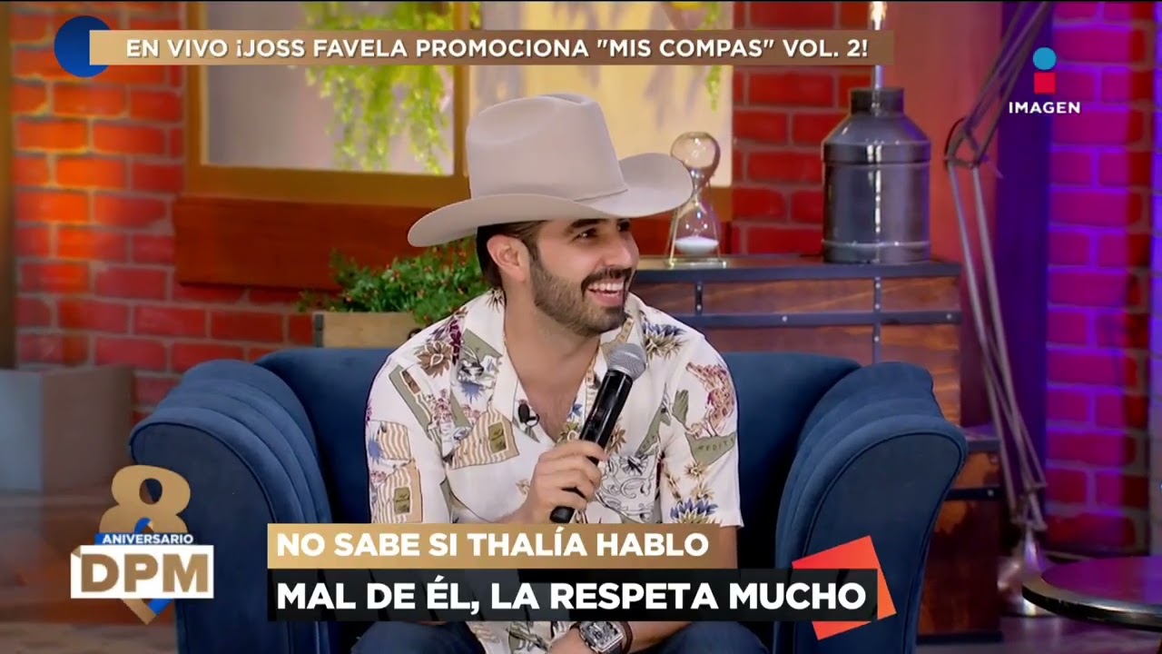¡Joss Favela ACLARA polémica con Thalía! ¿Habló MAL de él? | De Primera Mano