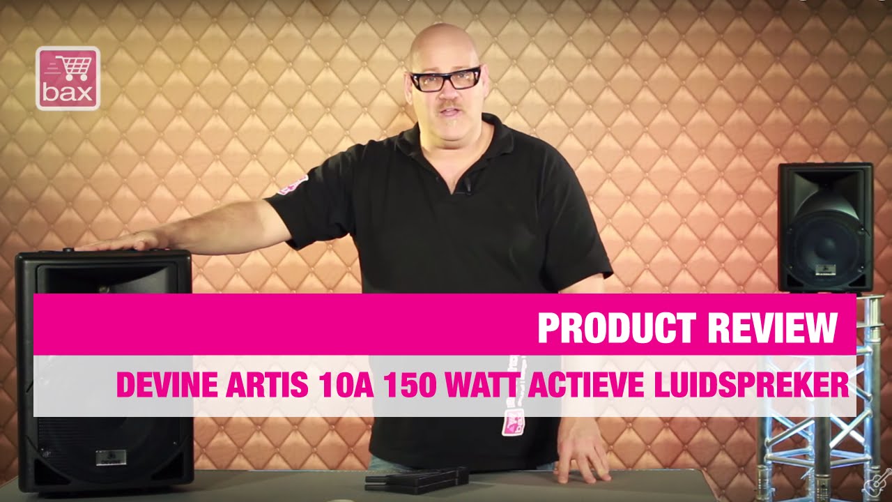 Review Devine Artis 10A 150 Watt Actieve Luidspreker | Bax Music