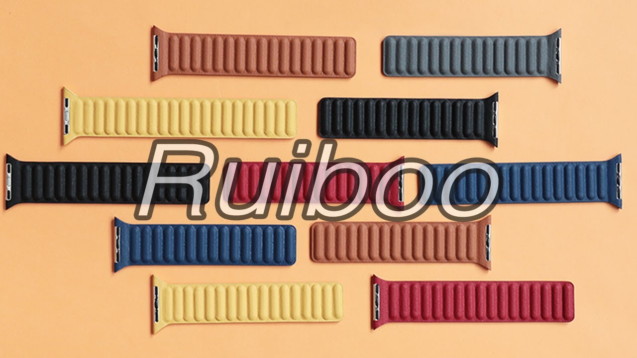 2020 new leather link apple watch band! Watch Before Buying!