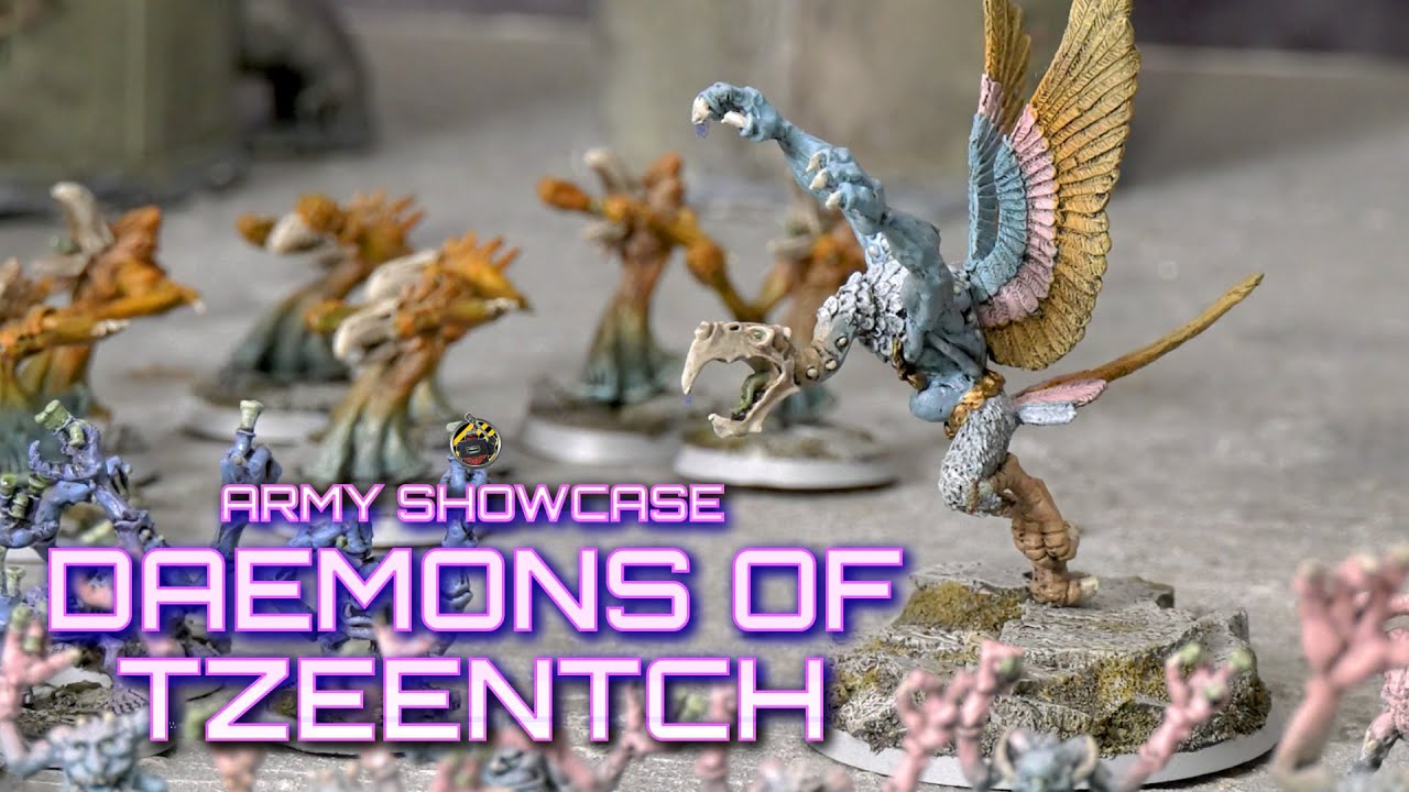 My 90s TZEENTCH DAEMON Army | Army Showcase