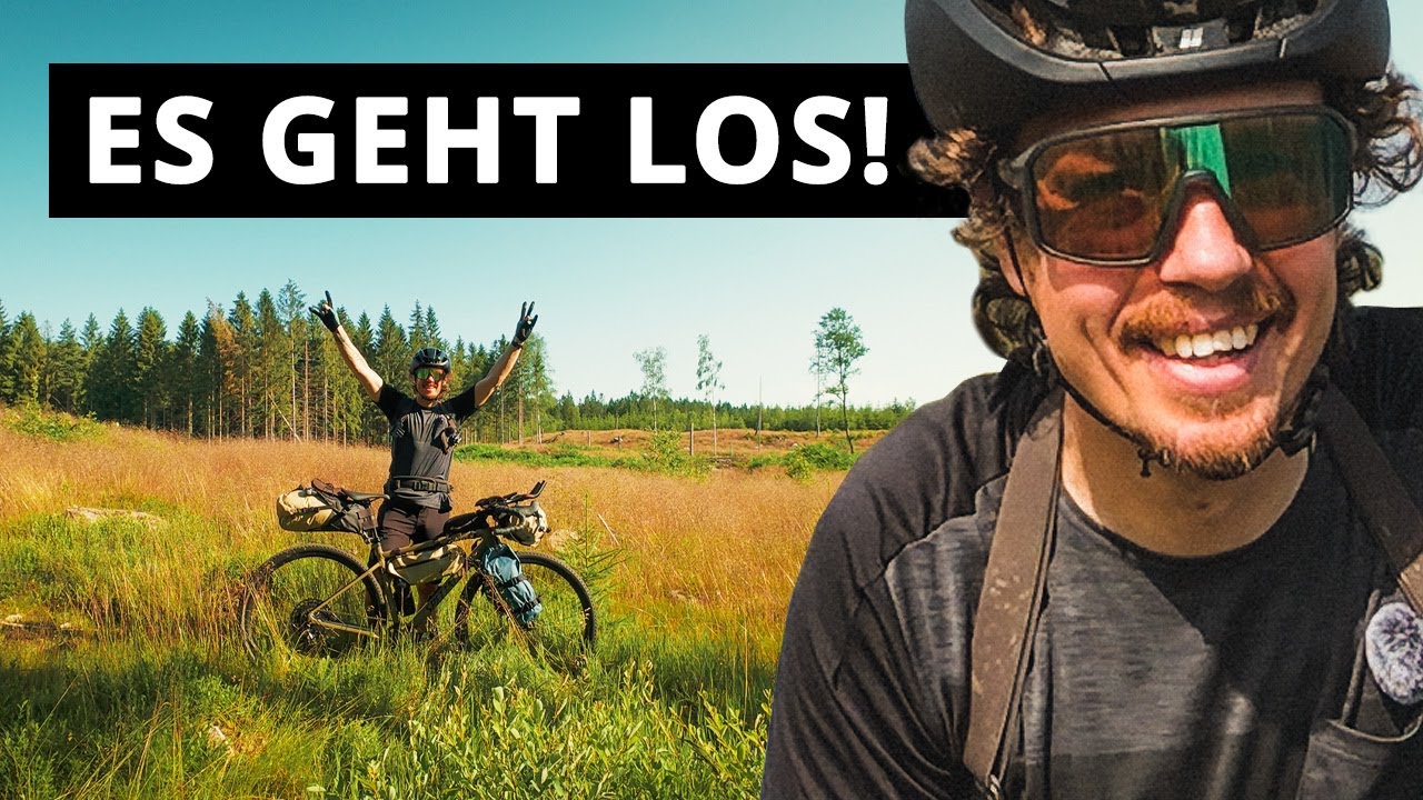 Mit dem Gravel Bike Richtung Abenteuer 🇸🇪 Bikepacking Schweden | Folge 1