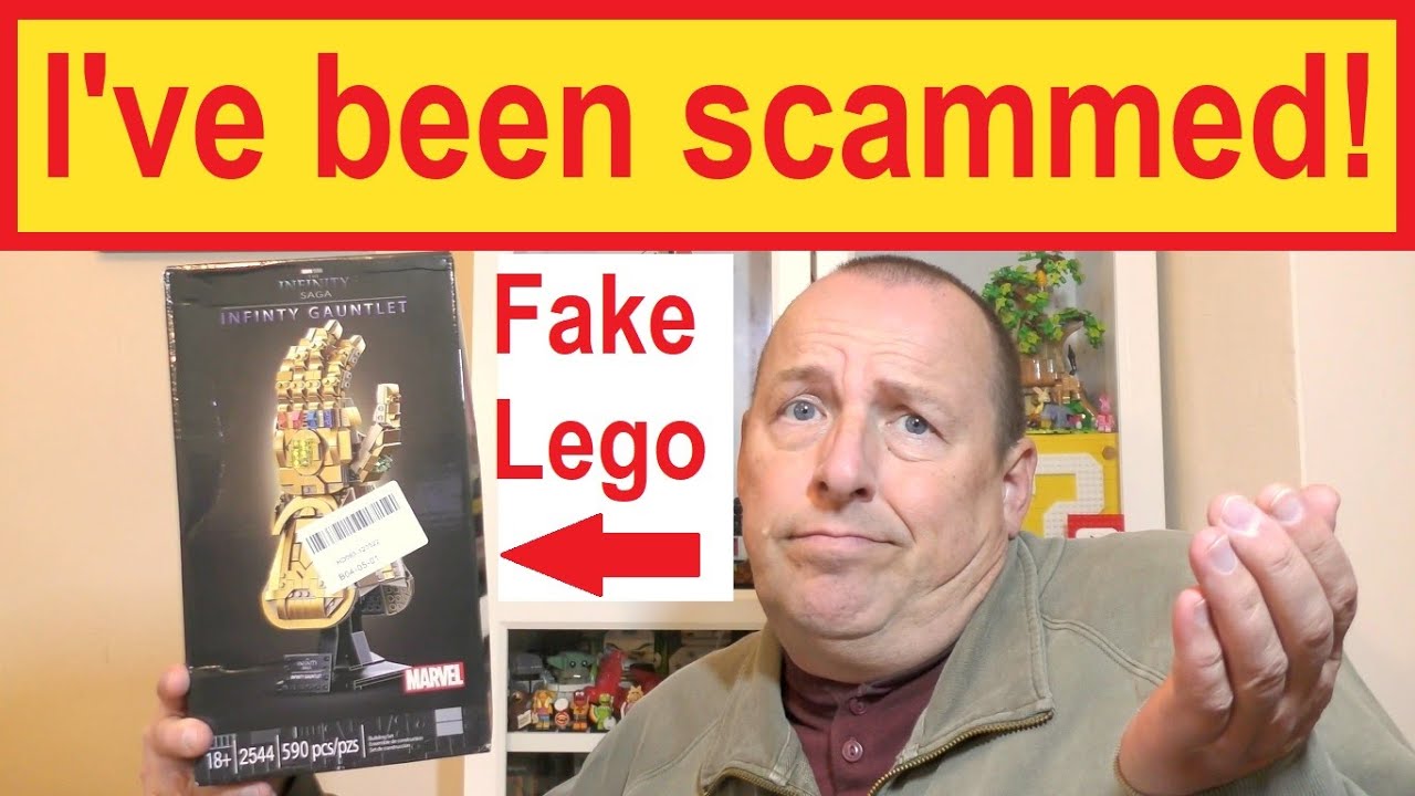 Меня обманули! Мне прислали поддельный Lego!