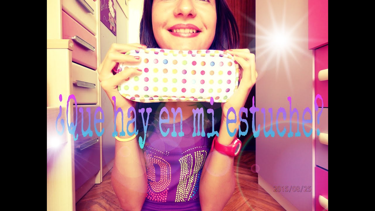 Back to school: ¿Que hay en mi estuche?