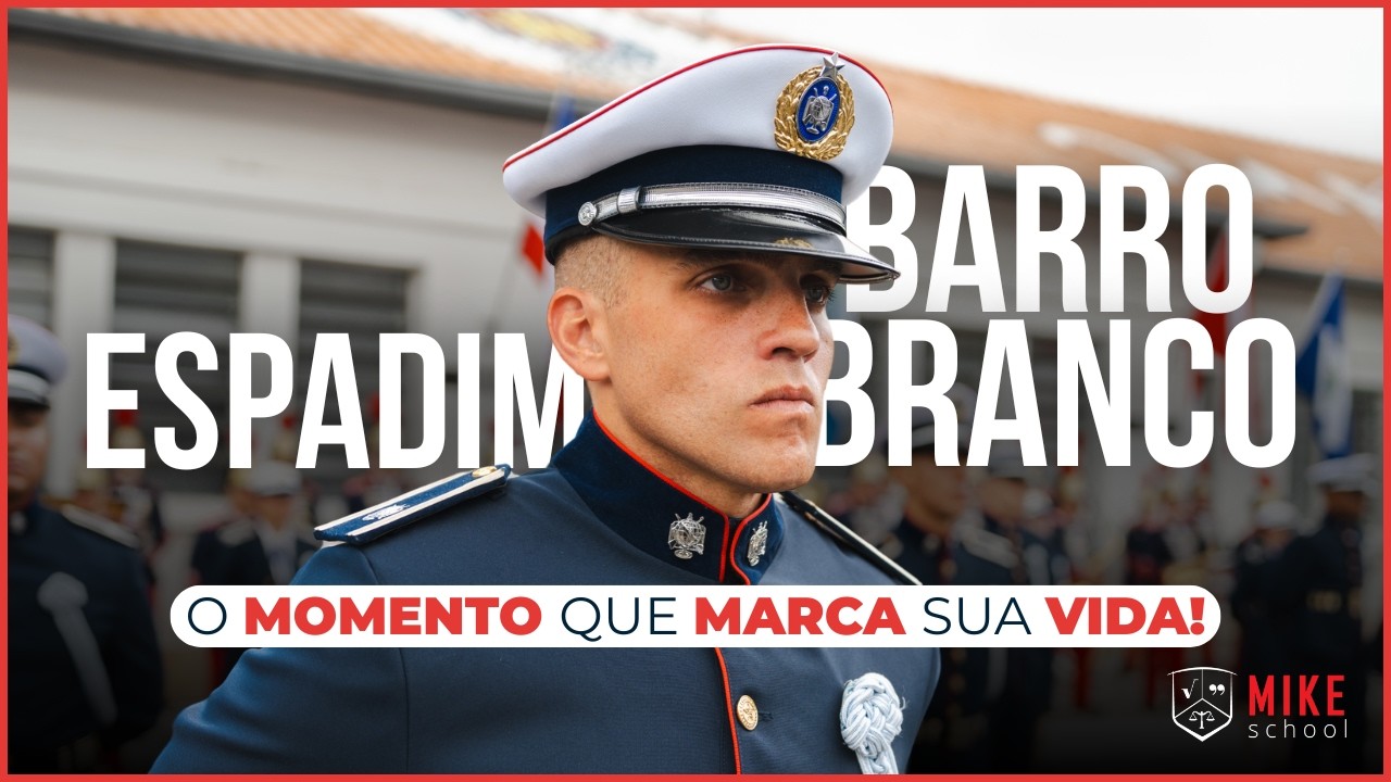 Formatura BARRO BRANCO 2025: Descubra o significado do ESPADIM!