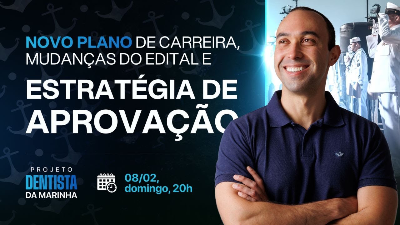 Projeto Dentista da Marinha. 08/02, domingo, 20h.
