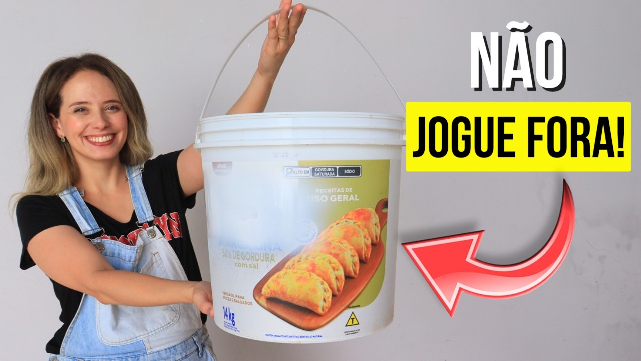 VOCÊ NÃO vai ACREDITAR nessa IDEIA com BALDE!! VEM VER COMO FICOU INCRÍVEL! DO LIXO AO LUXO