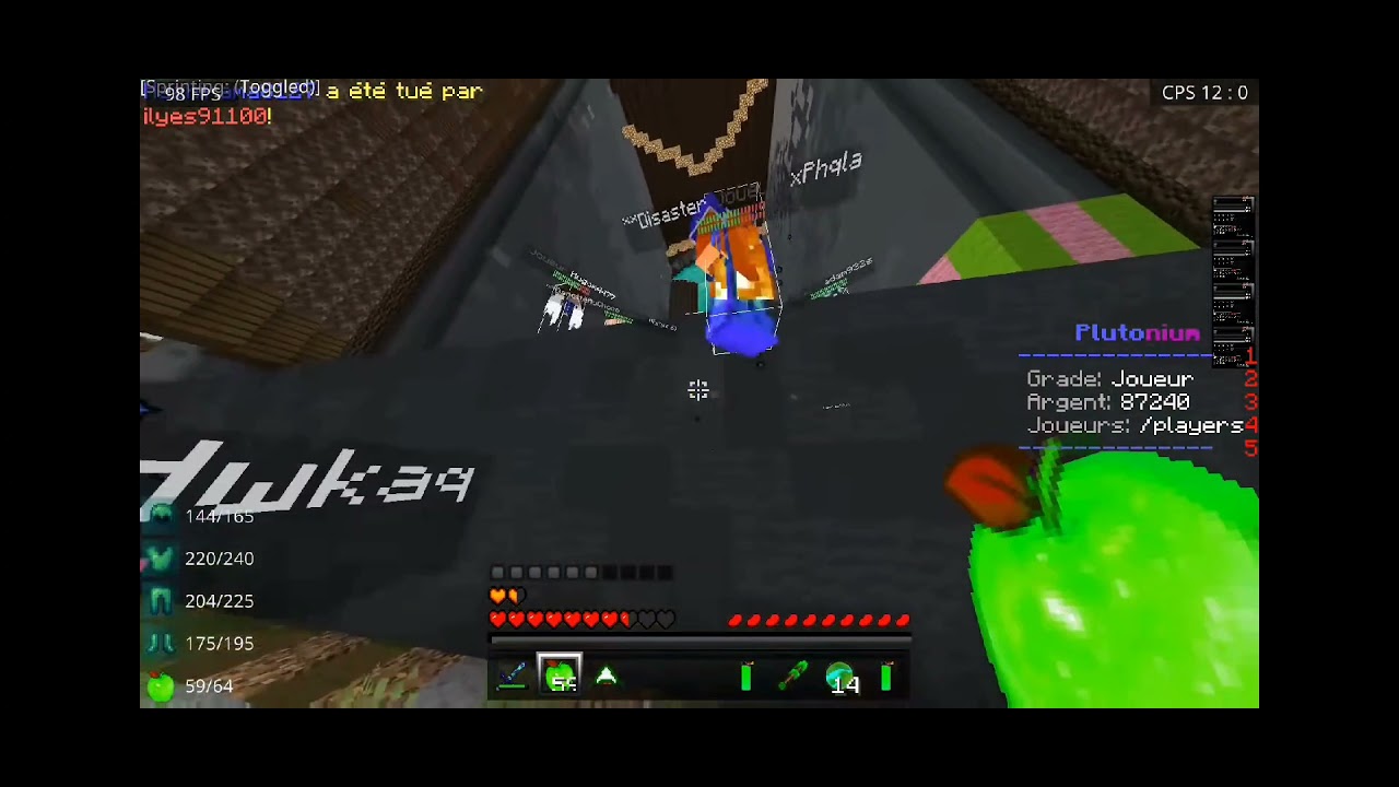 Je drop full pluto contre un cheater