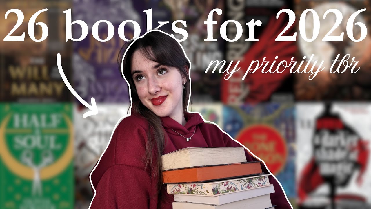 26 books for 2026⚔️✨📚 | *my 2026 tbr*