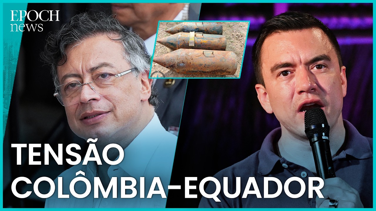 Petro denuncia ataque aéreo do Equador na fronteira; Noboa nega e ambos reforçam tensão diplomática